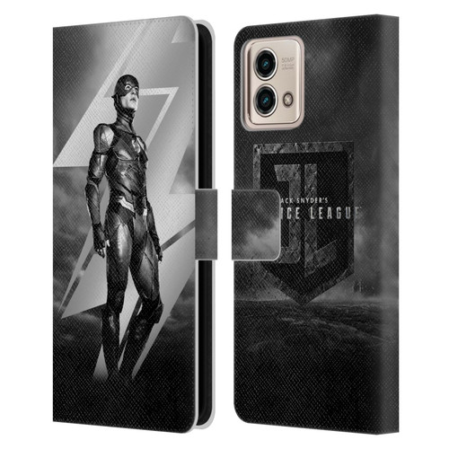 Zack Snyder's Justice League Snyder Cut Character Art Flash Leather Book Wallet Case Cover For Motorola Moto G Stylus 5G 2023