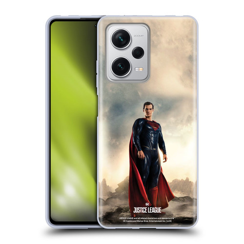 Justice League Movie Character Posters Superman Soft Gel Case for Xiaomi Redmi Note 12 Pro+ 5G