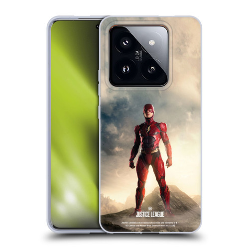 Justice League Movie Character Posters The Flash Soft Gel Case for Xiaomi 14 Pro