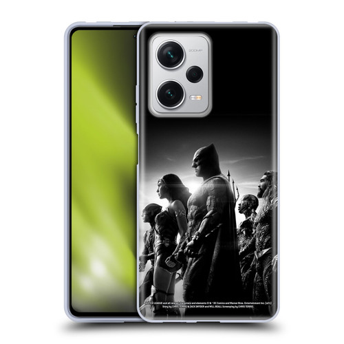 Zack Snyder's Justice League Snyder Cut Character Art Group Soft Gel Case for Xiaomi Redmi Note 12 Pro+ 5G