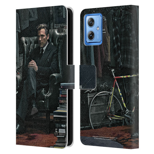 Zack Snyder's Justice League Snyder Cut Photography Bruce Wayne Leather Book Wallet Case Cover For Motorola Moto G54 5G