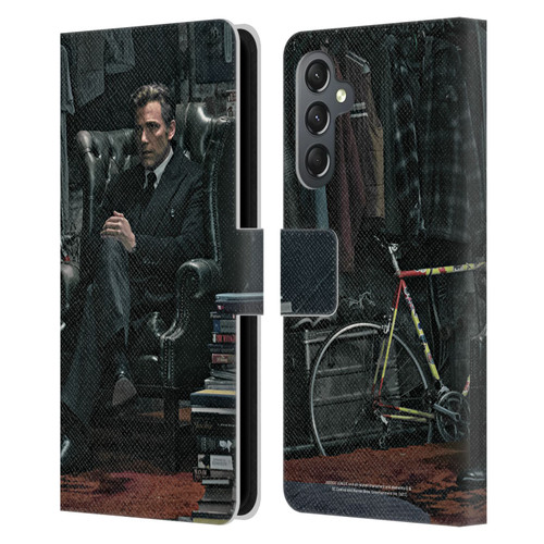 Zack Snyder's Justice League Snyder Cut Photography Bruce Wayne Leather Book Wallet Case Cover For Samsung Galaxy A25 5G