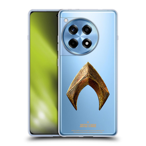 Justice League Movie Logos Aquaman Soft Gel Case for OnePlus 12R