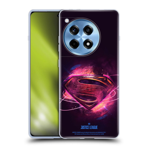 Justice League Movie Logos Superman 2 Soft Gel Case for OnePlus 12R