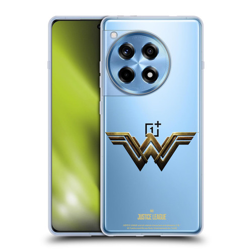 Justice League Movie Logos Wonder Woman Soft Gel Case for OnePlus 12R