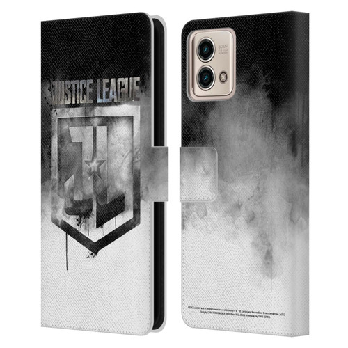 Zack Snyder's Justice League Snyder Cut Graphics Watercolour Logo Leather Book Wallet Case Cover For Motorola Moto G Stylus 5G 2023