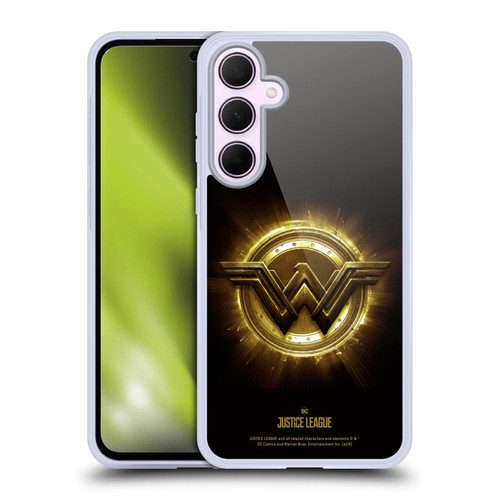 Justice League Movie Logos Wonder Woman 2 Soft Gel Case for Samsung Galaxy A35 5G