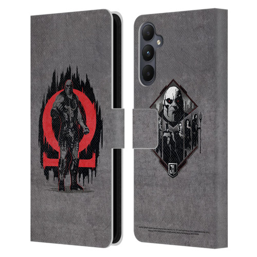 Zack Snyder's Justice League Snyder Cut Graphics Darkseid Leather Book Wallet Case Cover For Samsung Galaxy A05s