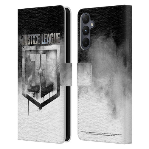 Zack Snyder's Justice League Snyder Cut Graphics Watercolour Logo Leather Book Wallet Case Cover For Samsung Galaxy A05s