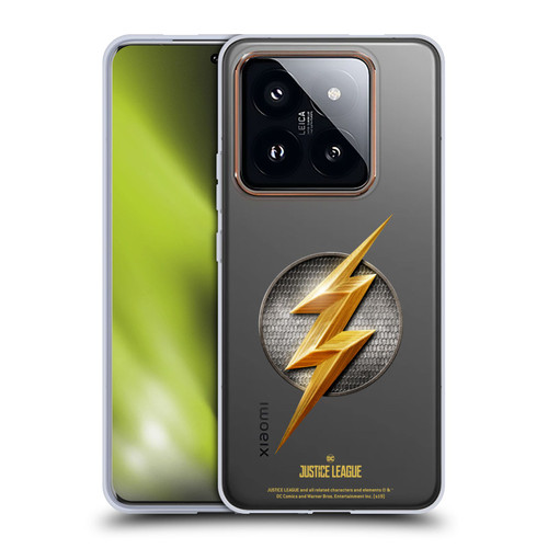 Justice League Movie Logos The Flash Soft Gel Case for Xiaomi 14 Pro