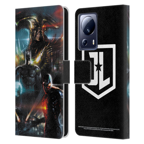 Zack Snyder's Justice League Snyder Cut Graphics Steppenwolf, Batman, Cyborg Leather Book Wallet Case Cover For Xiaomi 13 Lite 5G
