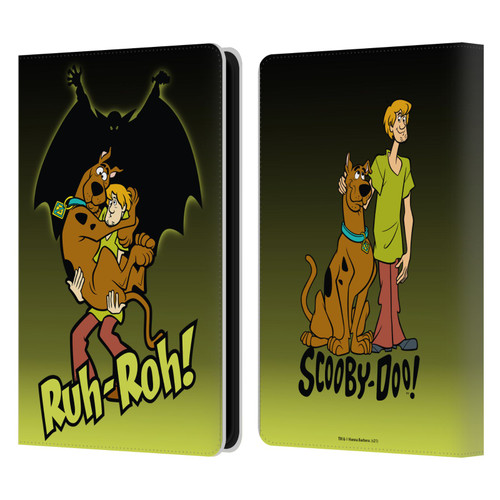 Scooby-Doo Mystery Inc. Ruh-Roh Leather Book Wallet Case Cover For Amazon Kindle Paperwhite 5 (2021)