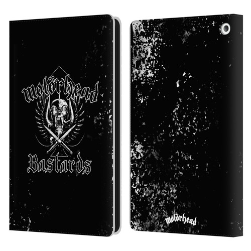 Motorhead Album Covers Bastards Leather Book Wallet Case Cover For Amazon Fire HD 8/Fire HD 8 Plus 2020