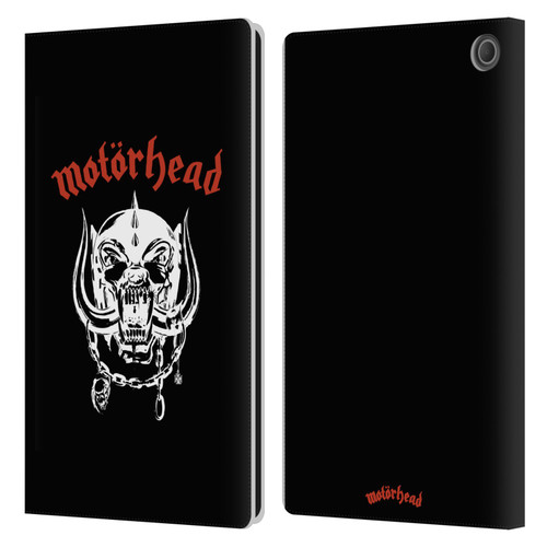 Motorhead Album Covers 1977 Leather Book Wallet Case Cover For Amazon Fire Max 11 2023