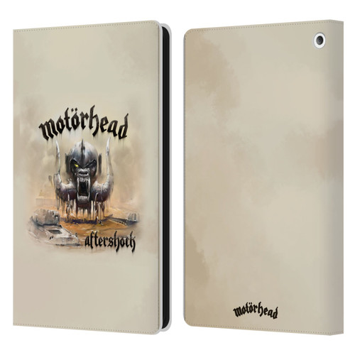 Motorhead Album Covers Aftershock Leather Book Wallet Case Cover For Amazon Fire HD 8/Fire HD 8 Plus 2020