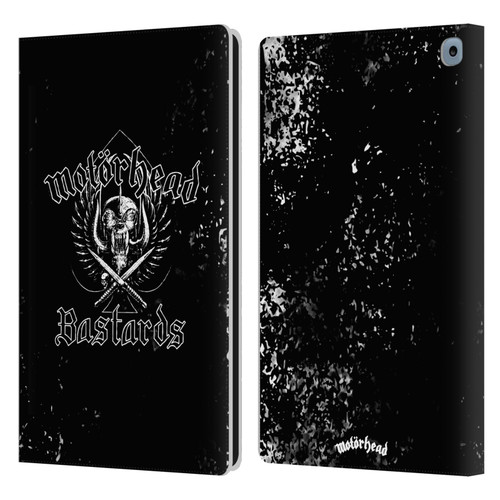 Motorhead Album Covers Bastards Leather Book Wallet Case Cover For Amazon Fire HD 10 / Plus 2021