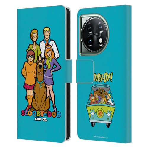 Scooby-Doo Mystery Inc. Scooby-Doo And Co. Leather Book Wallet Case Cover For OnePlus 11 5G
