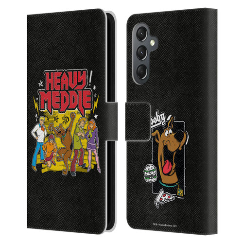 Scooby-Doo Mystery Inc. Heavy Meddle Leather Book Wallet Case Cover For Samsung Galaxy A25 5G