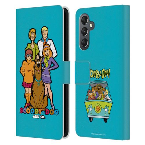 Scooby-Doo Mystery Inc. Scooby-Doo And Co. Leather Book Wallet Case Cover For Samsung Galaxy A25 5G