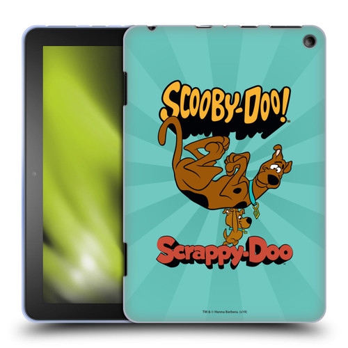 Scooby-Doo 50th Anniversary Scooby And Scrappy Soft Gel Case for Amazon Fire HD 8/Fire HD 8 Plus 2020