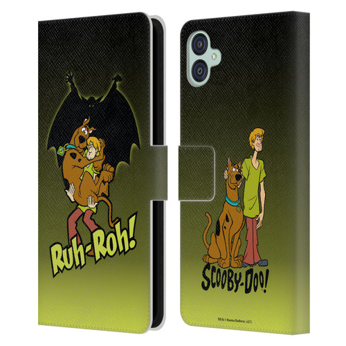 Scooby-Doo Mystery Inc. Ruh-Roh Leather Book Wallet Case Cover For Samsung Galaxy M04 5G / A04e