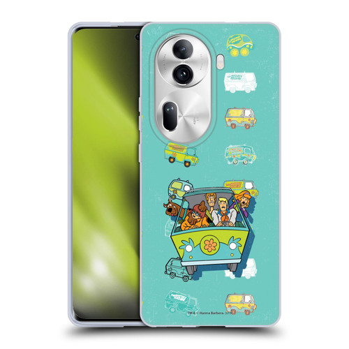 Scooby-Doo 50th Anniversary Mystery Inc. Soft Gel Case for OPPO Reno11 Pro