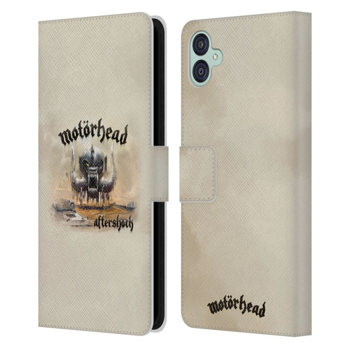 Motorhead Album Covers Aftershock Leather Book Wallet Case Cover For Samsung Galaxy M04 5G / A04e