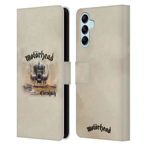 Motorhead Album Covers Aftershock Leather Book Wallet Case Cover For Samsung Galaxy M14 5G