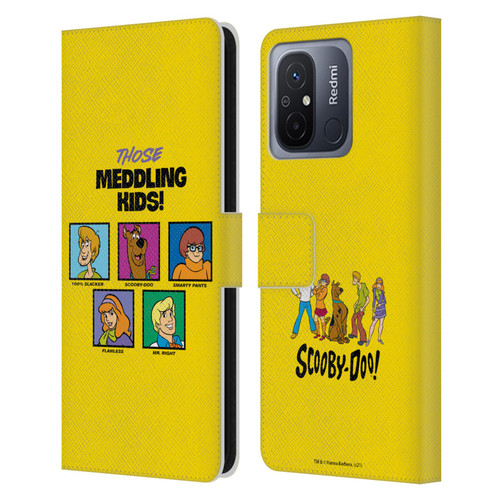 Scooby-Doo Mystery Inc. Meddling Kids Leather Book Wallet Case Cover For Xiaomi Redmi 12C
