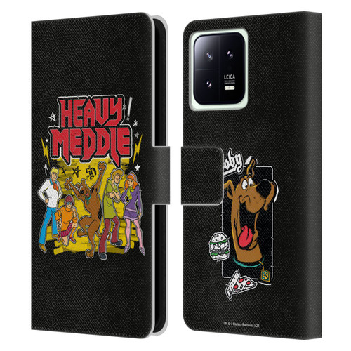 Scooby-Doo Mystery Inc. Heavy Meddle Leather Book Wallet Case Cover For Xiaomi 13 5G