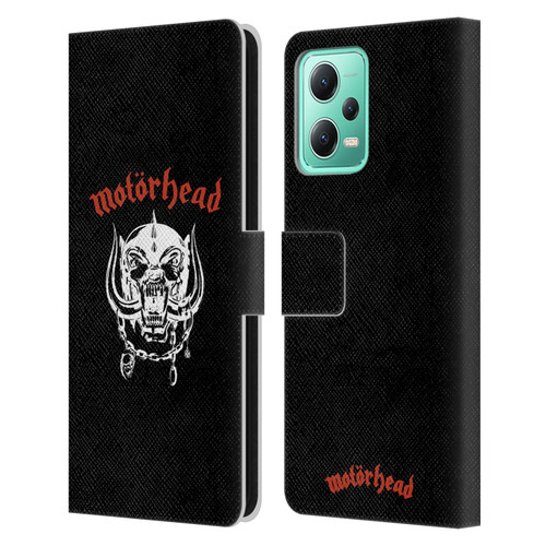 Motorhead Album Covers 1977 Leather Book Wallet Case Cover For Xiaomi Redmi Note 12 5G