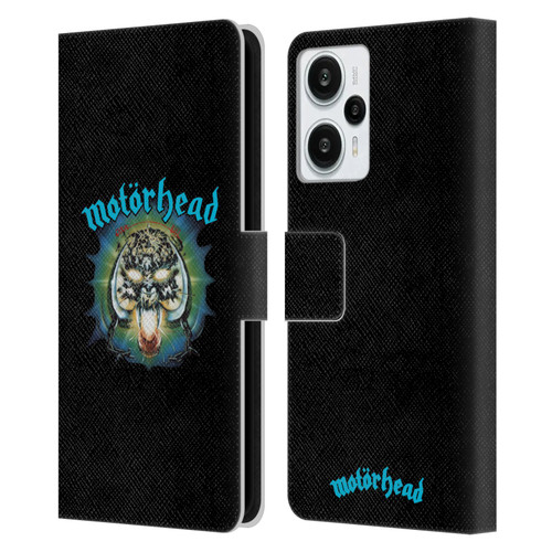 Motorhead Album Covers Overkill Leather Book Wallet Case Cover For Xiaomi Redmi Note 12T