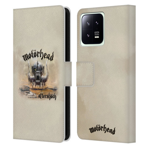 Motorhead Album Covers Aftershock Leather Book Wallet Case Cover For Xiaomi 13 5G
