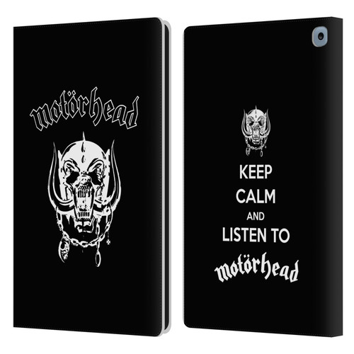 Motorhead Graphics Classic Logo Leather Book Wallet Case Cover For Amazon Fire HD 10 / Plus 2021