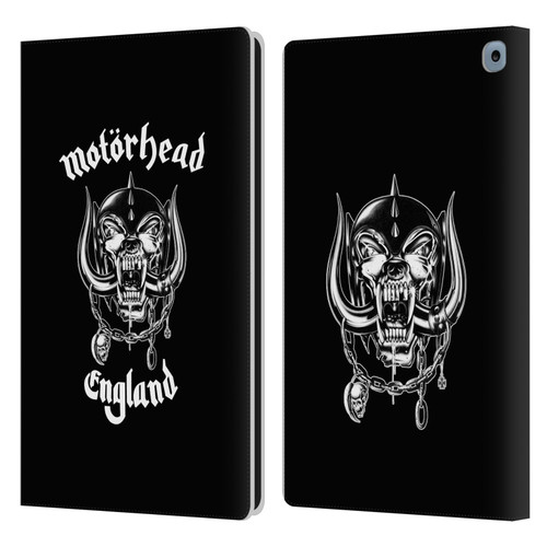 Motorhead Graphics England Leather Book Wallet Case Cover For Amazon Fire HD 10 / Plus 2021