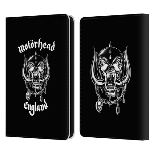 Motorhead Graphics England Leather Book Wallet Case Cover For Amazon Kindle 11th Gen 6in 2022