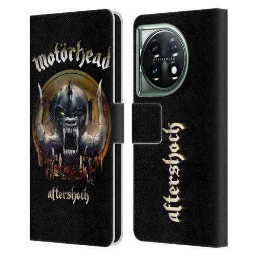Motorhead Graphics Aftershock Leather Book Wallet Case Cover For OnePlus 11 5G