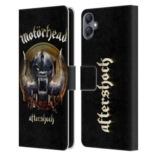 Motorhead Graphics Aftershock Leather Book Wallet Case Cover For Samsung Galaxy A05