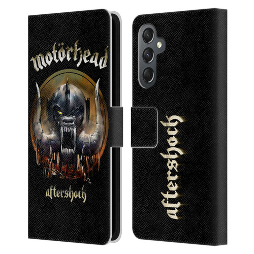 Motorhead Graphics Aftershock Leather Book Wallet Case Cover For Samsung Galaxy A25 5G