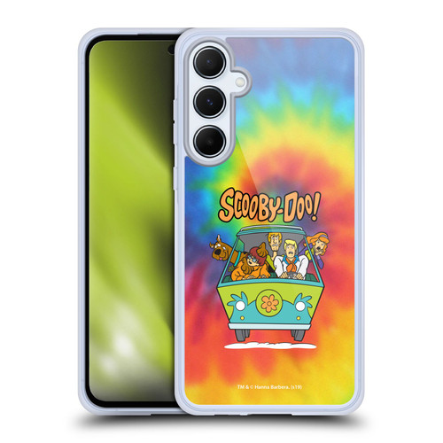 Scooby-Doo Mystery Inc. Tie Dye Soft Gel Case for Samsung Galaxy A55 5G