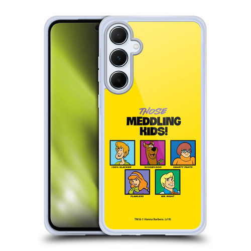 Scooby-Doo Mystery Inc. Meddling Kids Soft Gel Case for Samsung Galaxy A55 5G