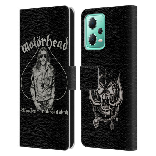 Motorhead Graphics Ace Of Spades Lemmy Leather Book Wallet Case Cover For Xiaomi Redmi Note 12 5G