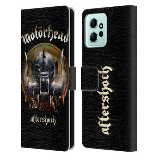 Motorhead Graphics Aftershock Leather Book Wallet Case Cover For Xiaomi Redmi 12