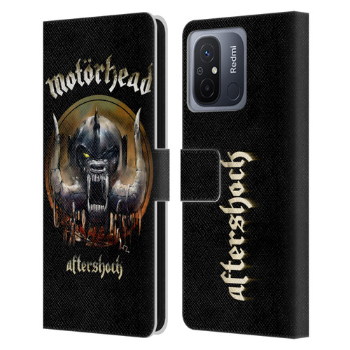 Motorhead Graphics Aftershock Leather Book Wallet Case Cover For Xiaomi Redmi 12C