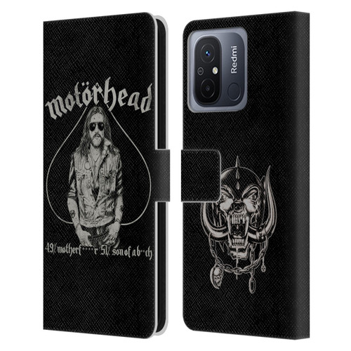 Motorhead Graphics Ace Of Spades Lemmy Leather Book Wallet Case Cover For Xiaomi Redmi 12C