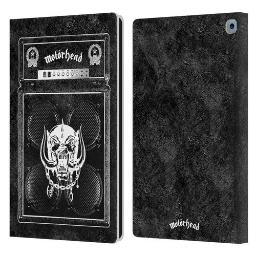 Motorhead Key Art Amp Stack Leather Book Wallet Case Cover For Amazon Fire HD 10 / Plus 2021