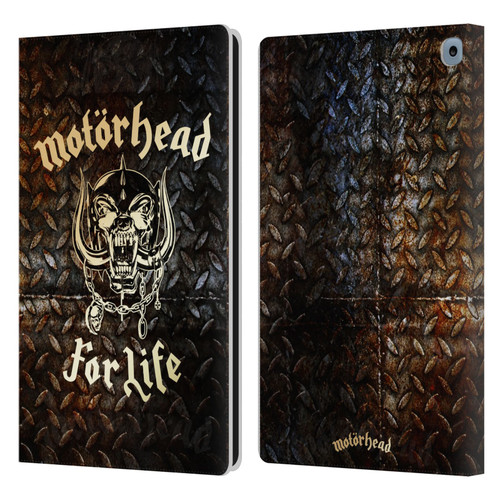 Motorhead Key Art For Life Leather Book Wallet Case Cover For Amazon Fire HD 10 / Plus 2021