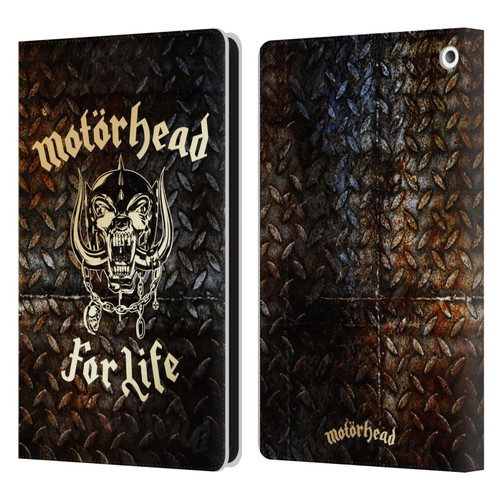 Motorhead Key Art For Life Leather Book Wallet Case Cover For Amazon Fire HD 8/Fire HD 8 Plus 2020