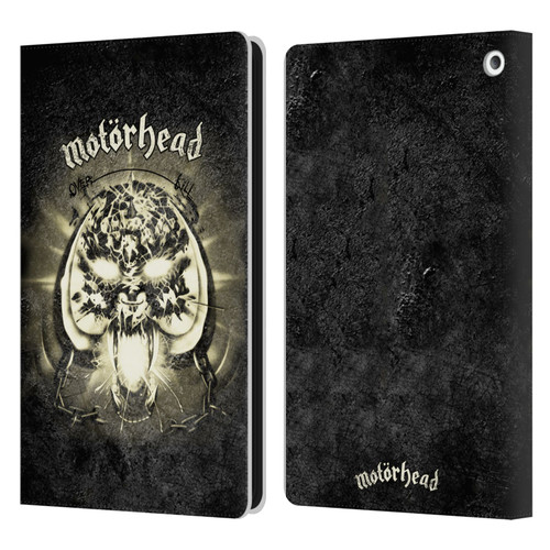 Motorhead Key Art Overkill Leather Book Wallet Case Cover For Amazon Fire HD 8/Fire HD 8 Plus 2020