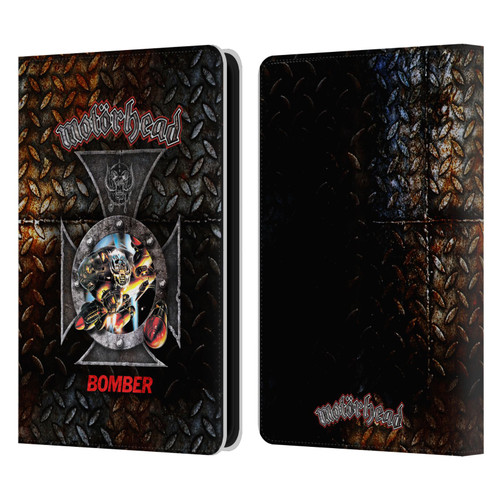 Motorhead Key Art Bomber Cross Leather Book Wallet Case Cover For Amazon Kindle 11th Gen 6in 2022